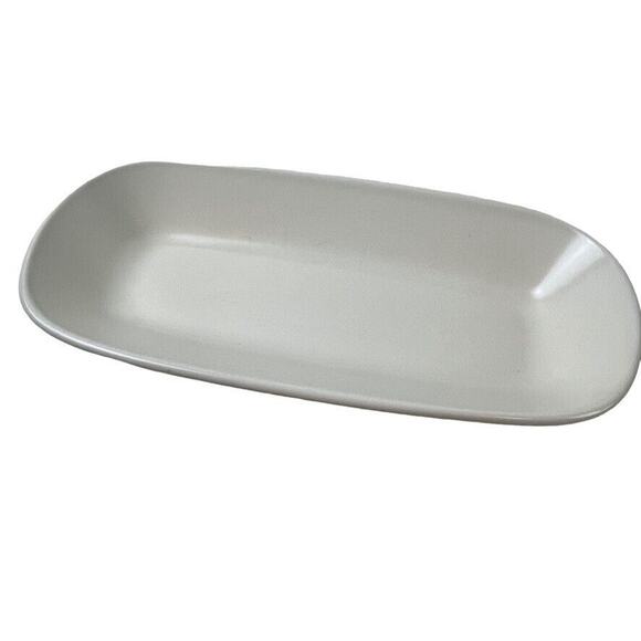 Pfaltzgraff Dishwasher Microwave Save Cream Stonewear Serving Dish Oval Bowl - Picture 4 of 16
